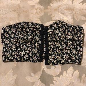 Urban Outfitters Sparkle & Fade crop top